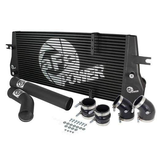aFe Power BladeRunner Street Series Intercooler Kit w/ Tubes Black Dodge Diesel Trucks 94-02 L6-5.9L (td)