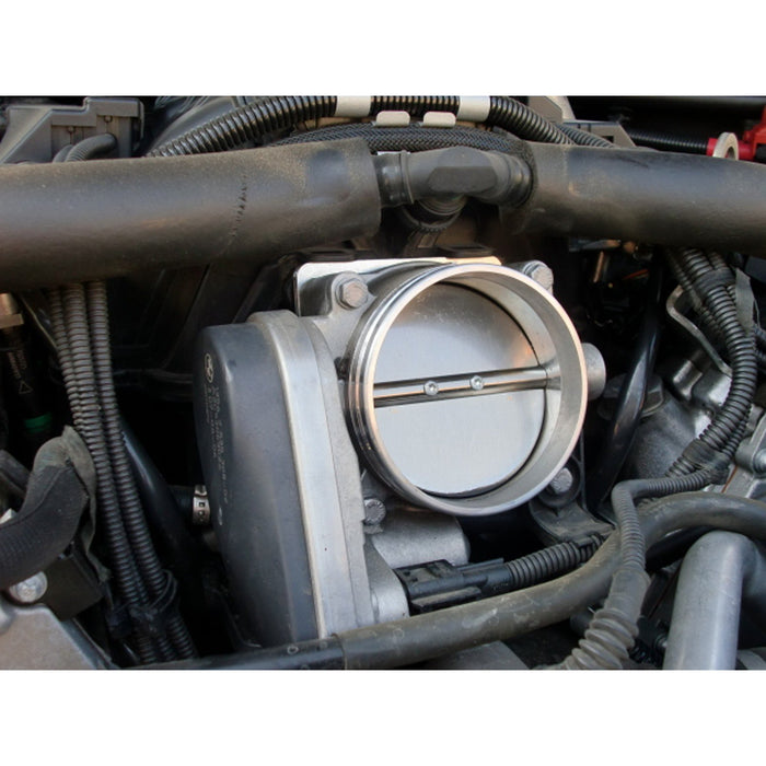 aFe Power Silver Bullet Throttle Body Spacer Kit BMW 545i/550i/645Ci/650i/750i (E60/63/64) 04-10 /X5 (E53) 06-08 V8-4.4/4.8L (N62)