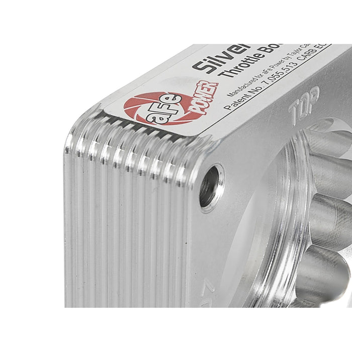 aFe Power Silver Bullet Throttle Body Spacer Kit (Pair) Nissan 370Z 09-20/Infiniti G37 08-13/Q60/Q50 14-15 V6-3.7L (VQ37VHR)