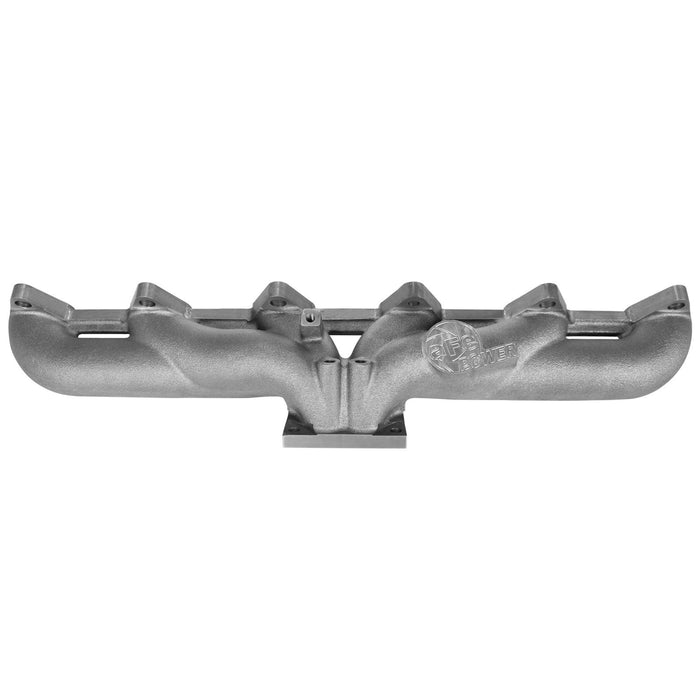 aFe Power BladeRunner Ported Ductile Iron Exhaust Manifold Dodge Diesel Trucks 98.5-02 L6-5.9L (td)