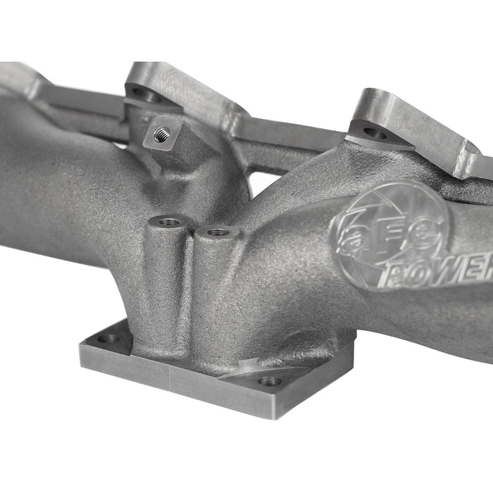 aFe Power BladeRunner Ported Ductile Iron Exhaust Manifold Dodge Diesel Trucks 98.5-02 L6-5.9L (td)