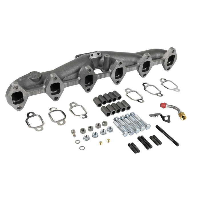 aFe Power BladeRunner Ported Ductile Iron Exhaust Manifold Dodge Diesel Trucks 94-98 L6-5.9L (td)