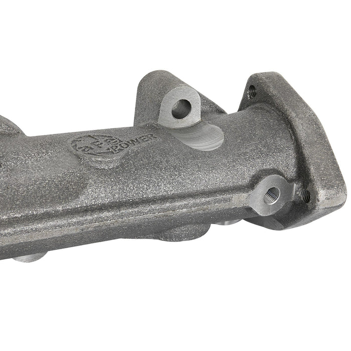 aFe Power BladeRunner Ported Ductile Iron Exhaust Manifold Ford Diesel Trucks 08-10 V8-6.4L (td)