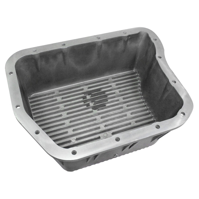 aFe Power Transmission Pan Raw w/ Machined Fins Dodge Diesel Trucks 94-07 L6-5.9L (td)