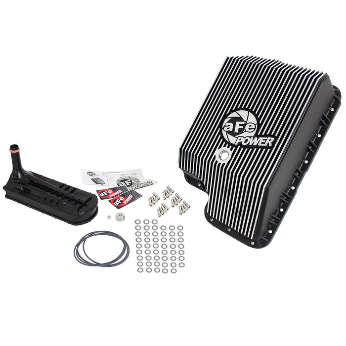 aFe Power Transmission Pan Ford Diesel Trucks 94-10 V8-7.3L/6.0L/6.4L (td)