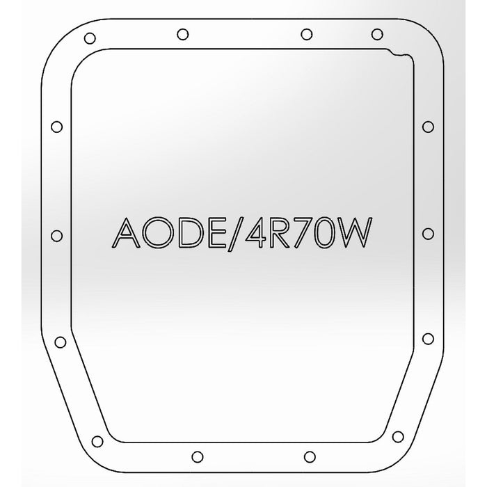 aFe Power Transmission Pan Raw w/ Machined Fins Ford Trucks 93-08