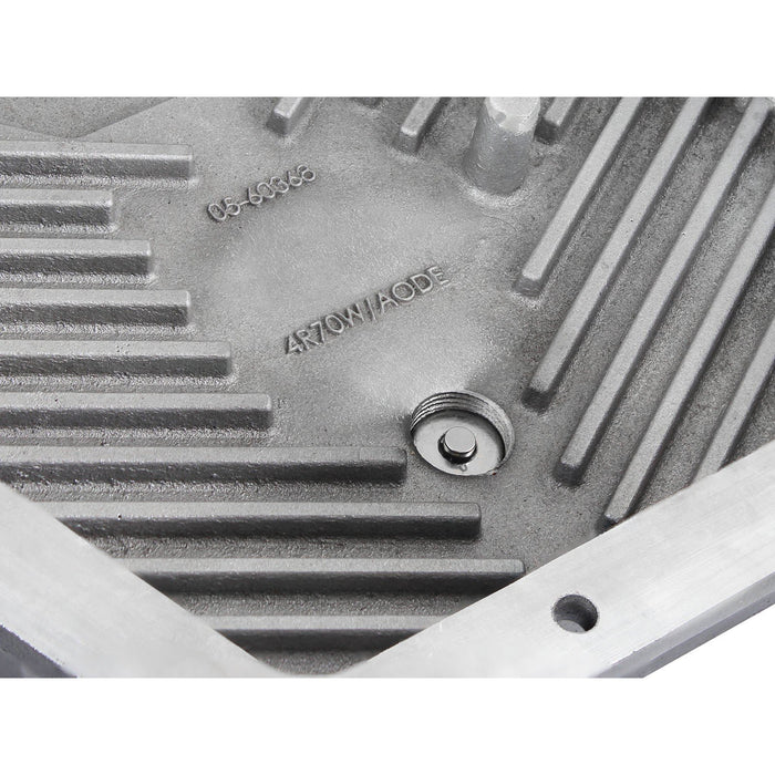 aFe Power Transmission Pan Raw w/ Machined Fins Ford Trucks 93-08