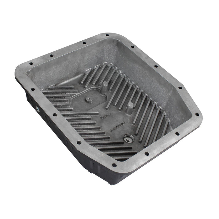 aFe Power Transmission Pan Raw w/ Machined Fins Ford Trucks 93-08