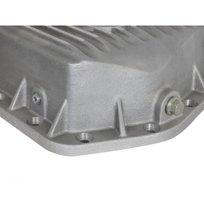 aFe Power Street Series Rear Differential Cover Raw w/ Machined Fins (DANA 12-Bolt) GM Colorado/Canyon 15-19 L4-2.5L/V6-3.6L