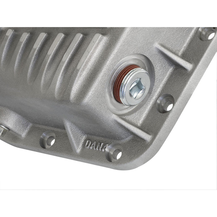 aFe Power Street Series Rear Differential Cover Raw w/ Machined Fins (DANA 12-Bolt) GM Colorado/Canyon 15-19 L4-2.5L/V6-3.6L