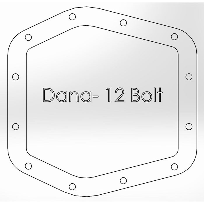 aFe Power Street Series Rear Differential Cover Raw w/ Machined Fins (DANA 12-Bolt) GM Colorado/Canyon 15-19 L4-2.5L/V6-3.6L