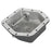 aFe Power Street Series Rear Differential Cover Raw w/ Machined Fins (DANA 12-Bolt) GM Colorado/Canyon 15-19 L4-2.5L/V6-3.6L