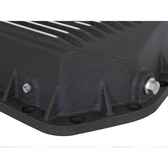 aFe Power Street Series Rear Differential Cover Raw w/ Machined Fins (DANA 12-Bolt) GM Colorado/Canyon 15-19 L4-2.5L/V6-3.6L