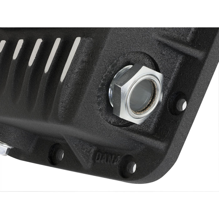 aFe Power Street Series Rear Differential Cover Raw w/ Machined Fins (DANA 12-Bolt) GM Colorado/Canyon 15-19 L4-2.5L/V6-3.6L