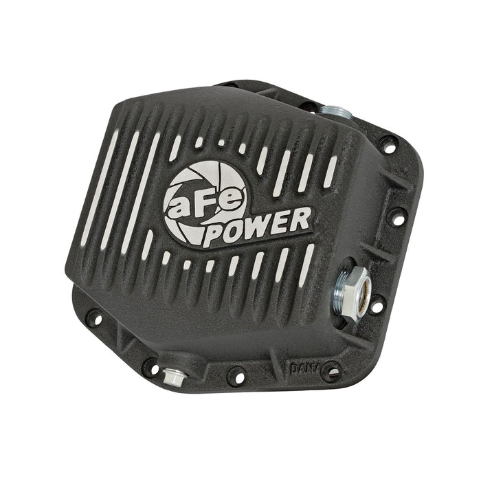 aFe Power Street Series Rear Differential Cover Raw w/ Machined Fins (DANA 12-Bolt) GM Colorado/Canyon 15-19 L4-2.5L/V6-3.6L
