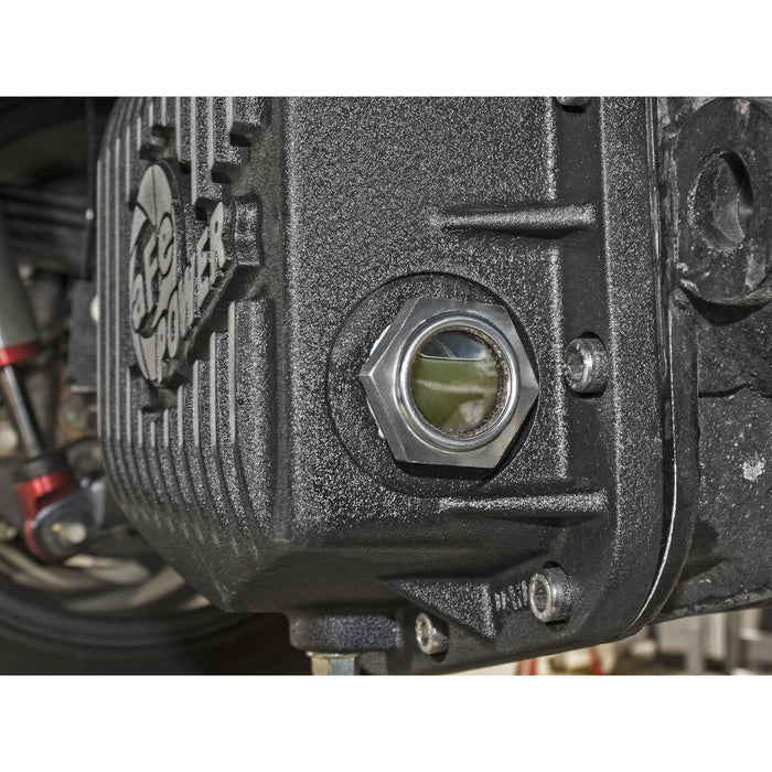 aFe Power Street Series Rear Differential Cover Raw w/ Machined Fins (DANA 12-Bolt) GM Colorado/Canyon 15-19 L4-2.5L/V6-3.6L