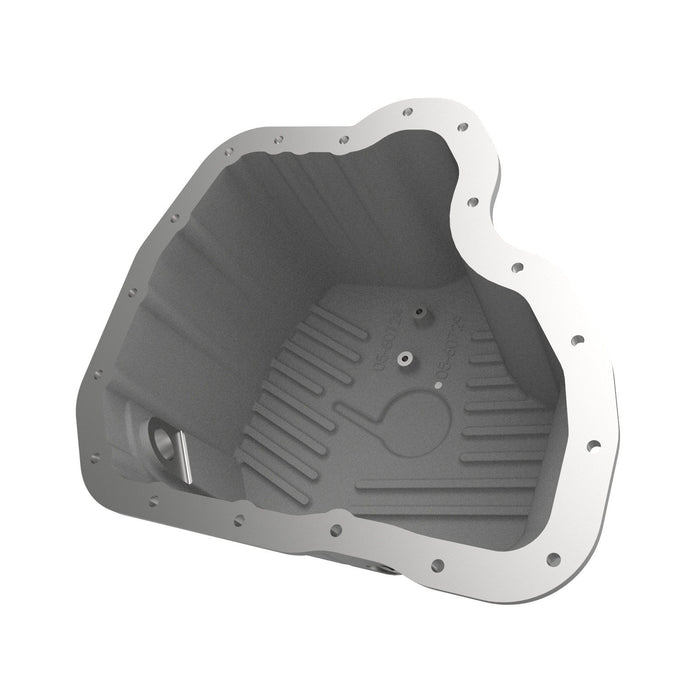 aFe Power Street Series Engine Oil Pan Raw w/ Machined Fins GM Diesel Trucks 11-16 V8-6.6L (td) LML