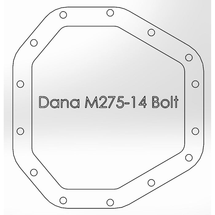 aFe Power Street Series Rear Differential Cover Raw w/ Machined Fins  Ford Diesel Trucks 17-19 V8-6.7L (td)