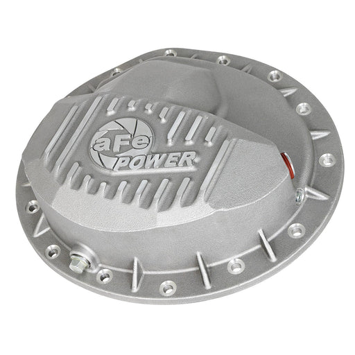 aFe Power Street Series Rear Differential Cover Raw w/ Machined Fins Nissan Titan XD 16-19 V8-5.0L (td)