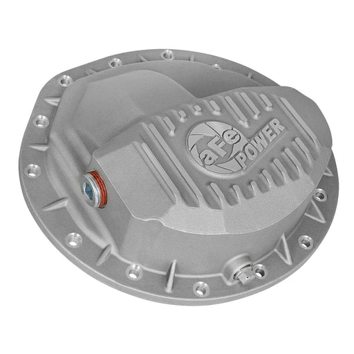 aFe Power Street Series Rear Differential Cover Raw w/ Machined Fins Nissan Titan XD 16-19 V8-5.0L (td)