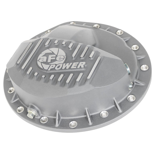 aFe Power Street Series Rear Differential Cover Raw w/ Machined Fins GM Trucks 99-13