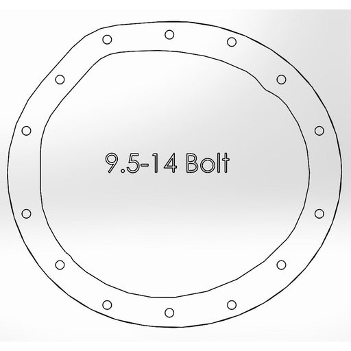 aFe Power Street Series Rear Differential Cover Raw w/ Machined Fins GM Trucks 99-13