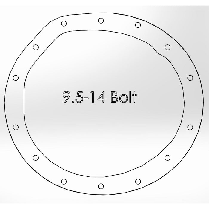 aFe Power Street Series Rear Differential Cover Raw w/ Machined Fins GM Trucks 99-13