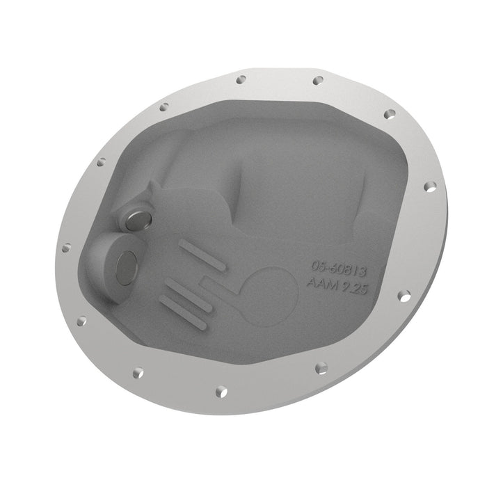 aFe Power Street Series Front Differential Cover Raw w/ Machined Fins Dodge Trucks 2500/3500 13-18