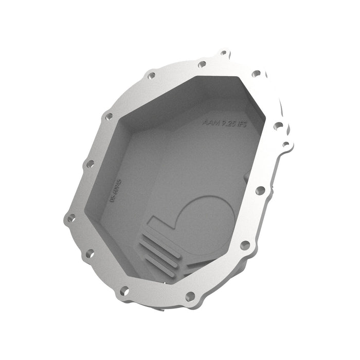 aFe Power Street Series Front Differential Cover Raw w/ Machined Fins  GM Diesel Trucks 01-18 V8-6.6L (td) LB7/LLY/LBZ/LMM/LML/L5P