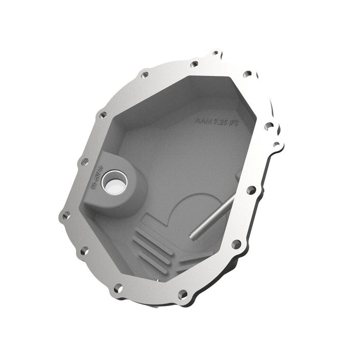 aFe Power Street Series Front Differential Cover Raw w/ Machined Fins  GM Diesel Trucks 01-18 V8-6.6L (td) LB7/LLY/LBZ/LMM/LML/L5P