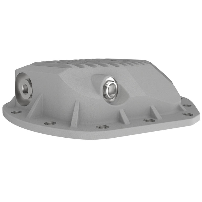 aFe Power Street Series Rear Differential Cover Raw w/ Machined Fins  GM Diesel Trucks 01-19 V8-6.6L (td) LB7/LLY/LBZ/LMM/LML/L5P