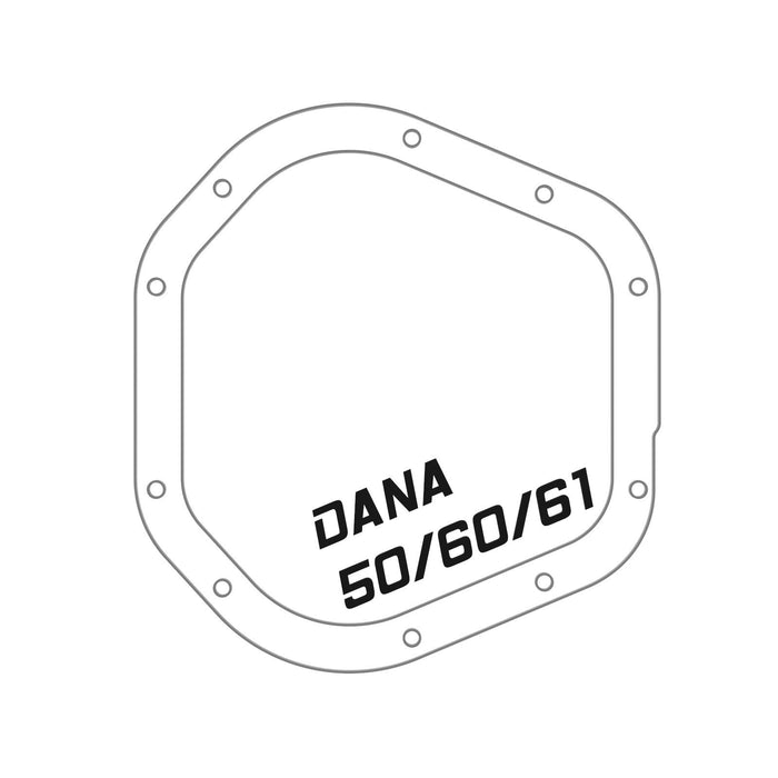 aFe Power Street Series Dana 60 Front Differential Cover Raw w/ Machined Fins  Ford Trucks 17-20 (Dana 60)