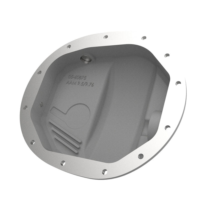 aFe Power Street Series AAM 9.5/9.76 Rear Differential Cover Raw w/ Machined Fins GM Silverado/Sierra 1500 14-19 L4-2.7L/V6-4.3L/V8-5.3L/6.2L