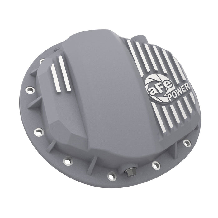 aFe Power Street Series Rear Differential Cover Raw w/ Machined Fins GM Trucks/SUV's 19-20