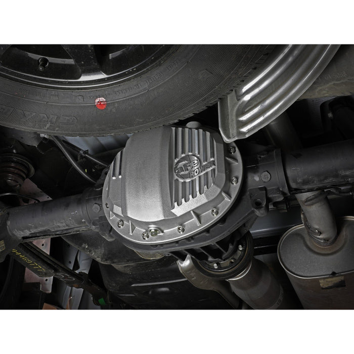 aFe Power Street Series Rear Differential Cover Raw w/ Machined Fins GM Trucks/SUV's 19-20