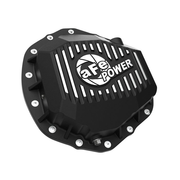 aFe Power Street Series Rear Differential Cover Raw w/ Machined Fins RAM Trucks 19-20