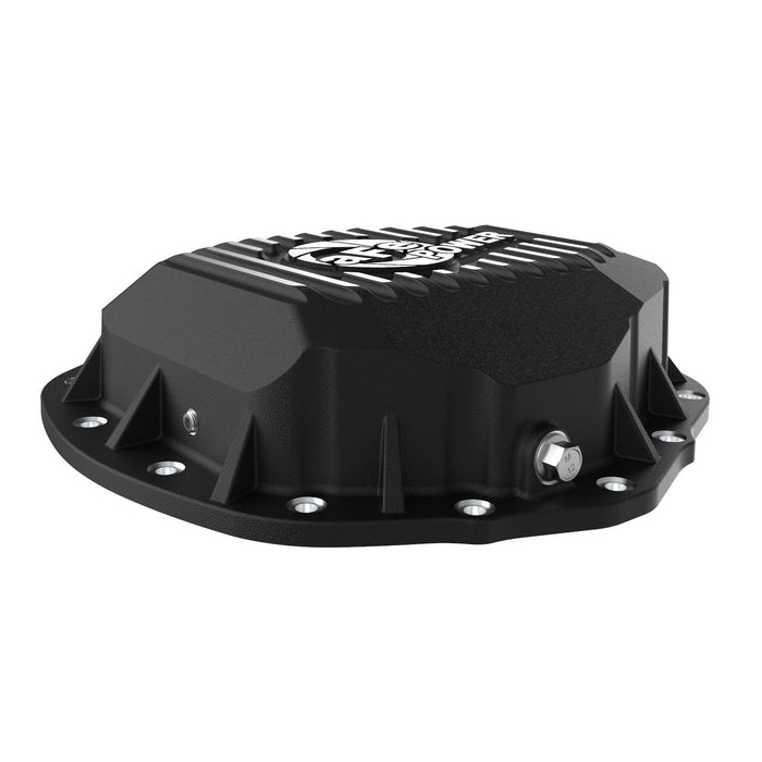 aFe Power Street Series Rear Differential Cover Raw w/ Machined Fins RAM Trucks 19-20