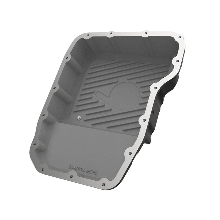 aFe Power Transmission Pan Raw w/ Machined Fins Dodge Diesel Trucks 13-19 L6-6.7L (td)