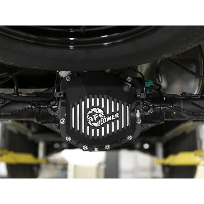aFe Power Street Series Rear Differential Cover Raw w/ Machined Fins (Dana M220) Ford Ranger 2019 L4-2.5L/2.3L (t) / L5-3.2L (td)