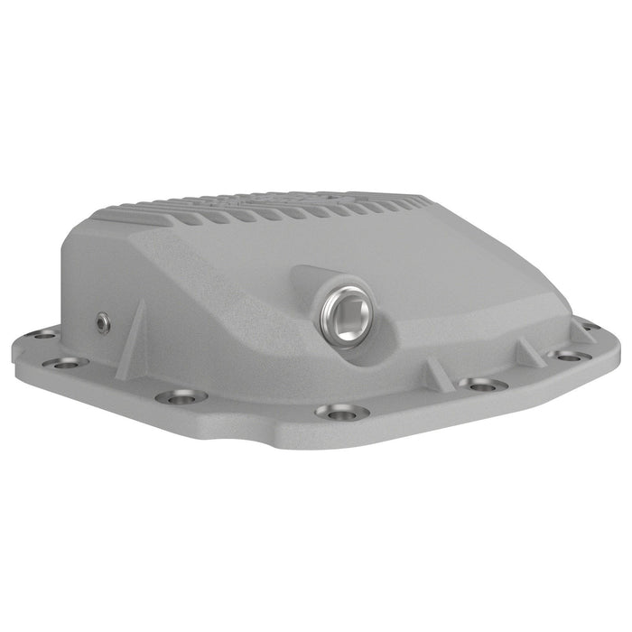 aFe Power Street Series Rear Differential Cover Raw w/ Machined Fins (Super 8.8 axle) Ford F-150 15-19 V6-2.7L (t)/3.0L (td)/3.5L (t)/ V8-5.0L