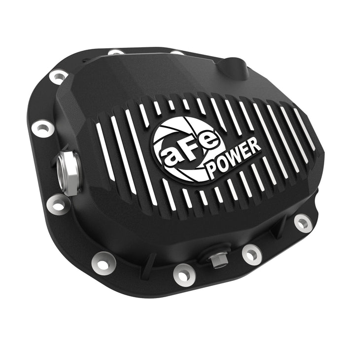 aFe Power Street Series Rear Differential Cover Raw w/ Machined Fins (Super 8.8 axle) Ford F-150 15-19 V6-2.7L (t)/3.0L (td)/3.5L (t)/ V8-5.0L