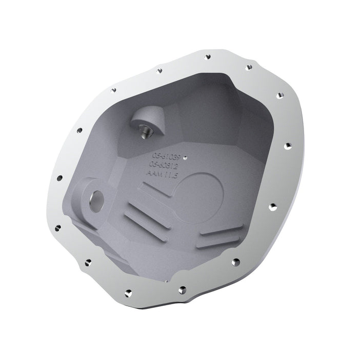aFe Power Street Series Rear Differential Cover Raw w/ Machined Fins GM Diesel Trucks 2020 V8-6.6L (td) L5P