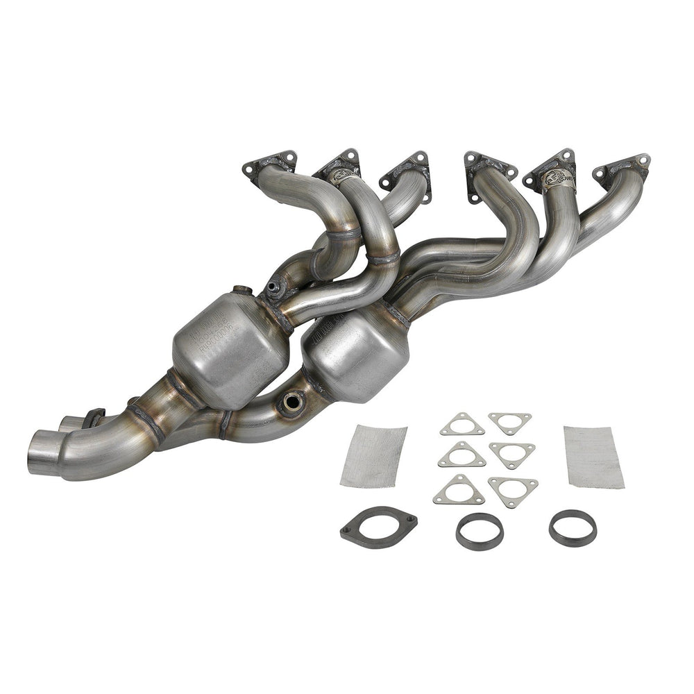 aFe Power Direct Fit 409 Stainless Steel Catalytic Converter BMW M3 (E46) 01-06 L6-3.2L S54