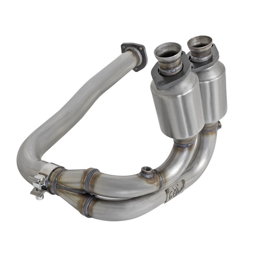 aFe Power Direct Fit 409 Stainless Steel Front Catalytic Converter Jeep Wrangler (TJ) 00-03 L6-4.0L