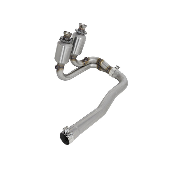 aFe Power Direct Fit 409 Stainless Steel Front Catalytic Converter Jeep Wrangler (TJ) 04-06 L6-4.0L