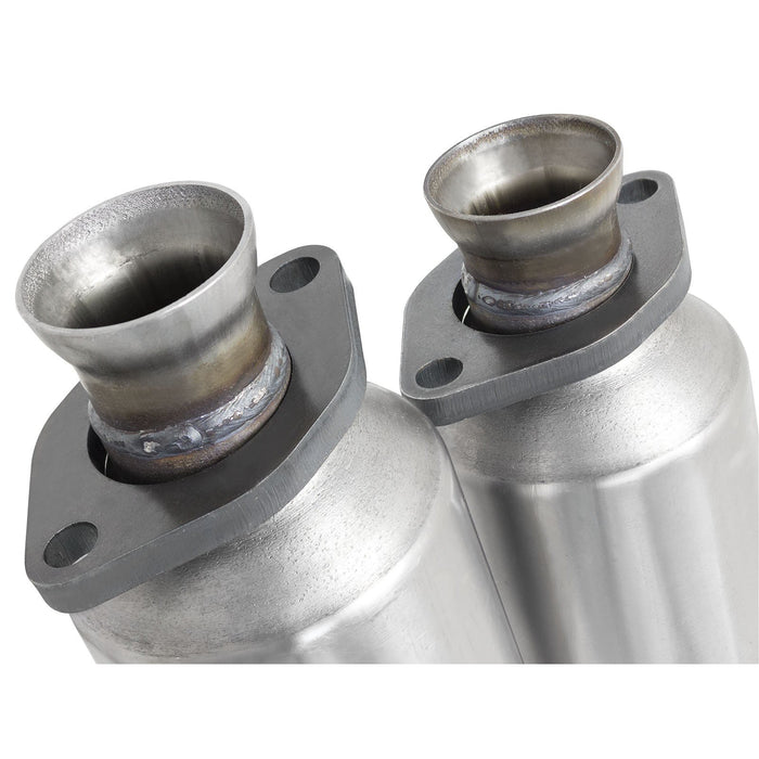 aFe Power Direct Fit 409 Stainless Steel Front Catalytic Converter Jeep Wrangler (TJ) 04-06 L6-4.0L