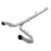 aFe Power Twisted Steel Y-Pipe 3 to 3-1/2 IN w/ Cat Dodge/RAM 1500 09-18 / RAM 1500 Classic 2019 V8-5.7L HEMI