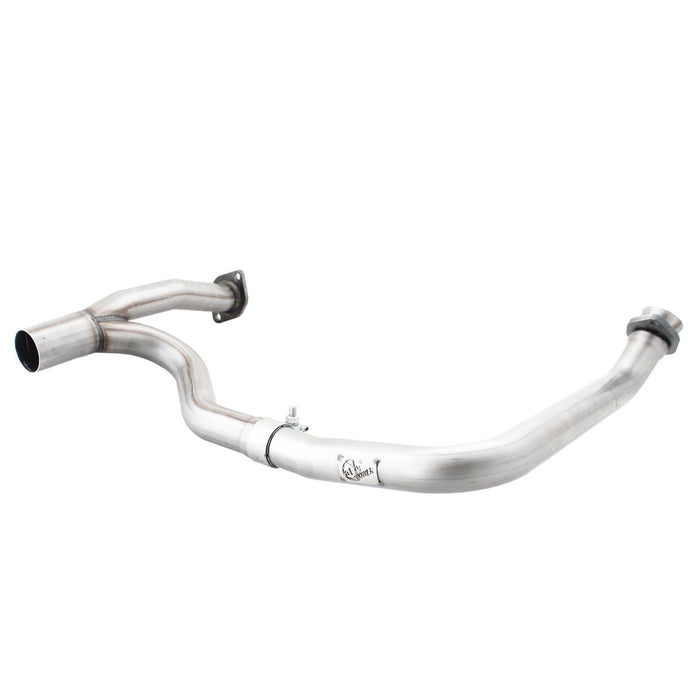 aFe Power Twisted Steel 2 IN to 2-1/2 IN Street Series Y-Pipe Jeep Wrangler (JK) 12-18 V6-3.6L
