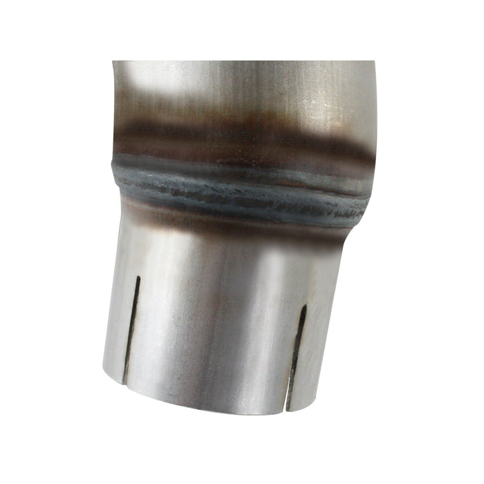 aFe Power Twisted Steel 2-1/2 IN Steel Loop-Delete Downpipe Jeep Wrangler (JK) 12-18 V6-3.6L