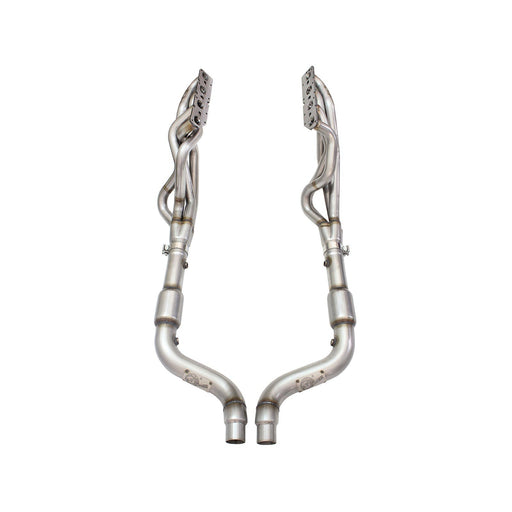 aFe Power Twisted Steel Long Tube Header & Mid Pipe 304 Stainless Steel Dodge Challenger/Charger R/T 09-14 V8-5.7L HEMI